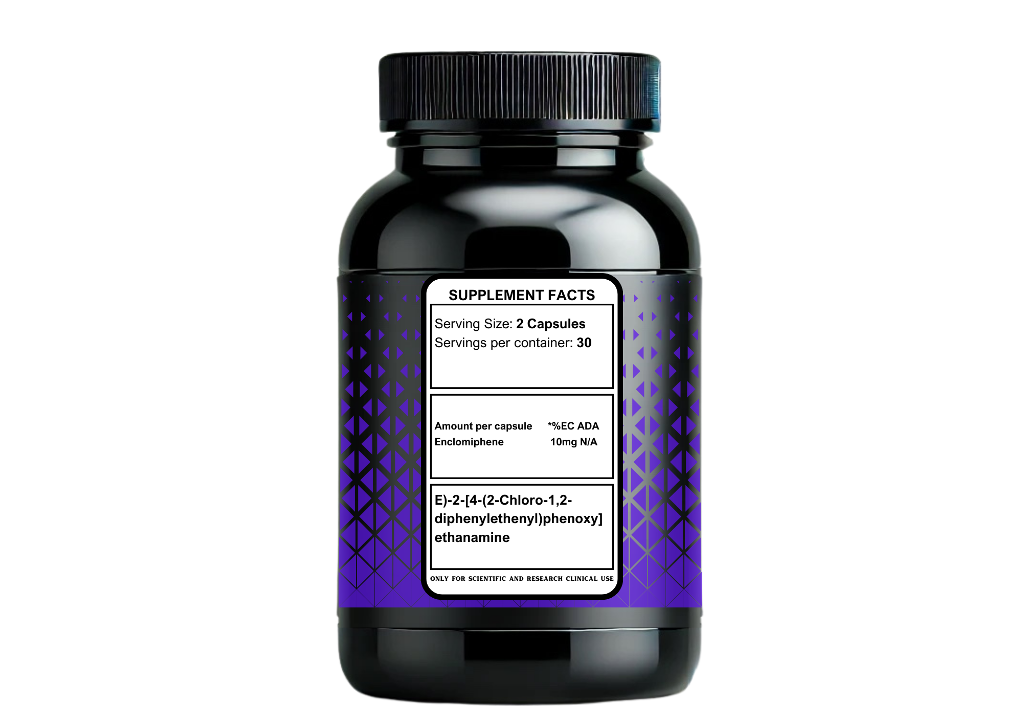 ENCLOMIPHENE – Testo Boost & Hormonal Support (60 Capsules) - 10mg - 25mg - Image 3