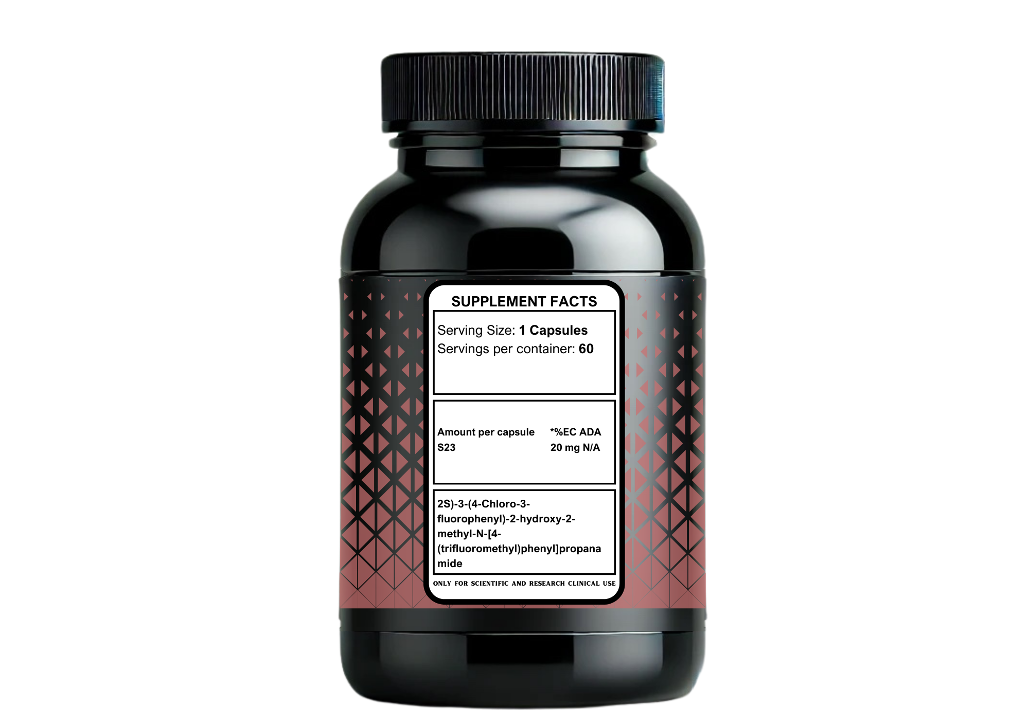 S23 – Advanced Muscle Hardening & Strength Support (60 Capsules) - 10MG - 20MG - Image 2