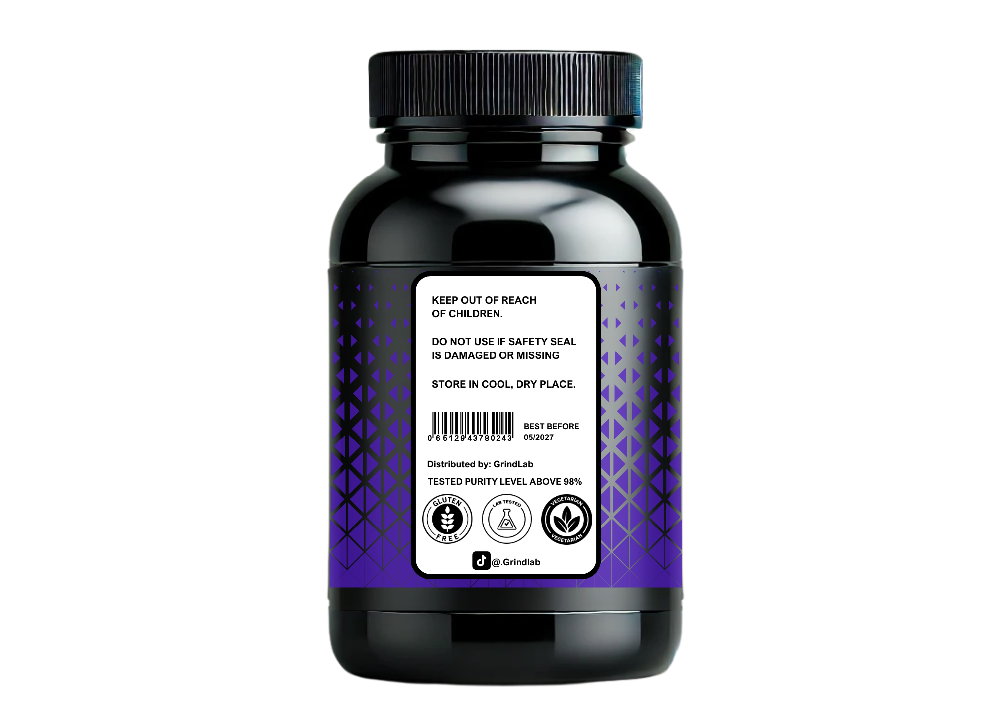 Grindlab PCT (Post Cycle Therapy) 60 CAPSULES - Image 2
