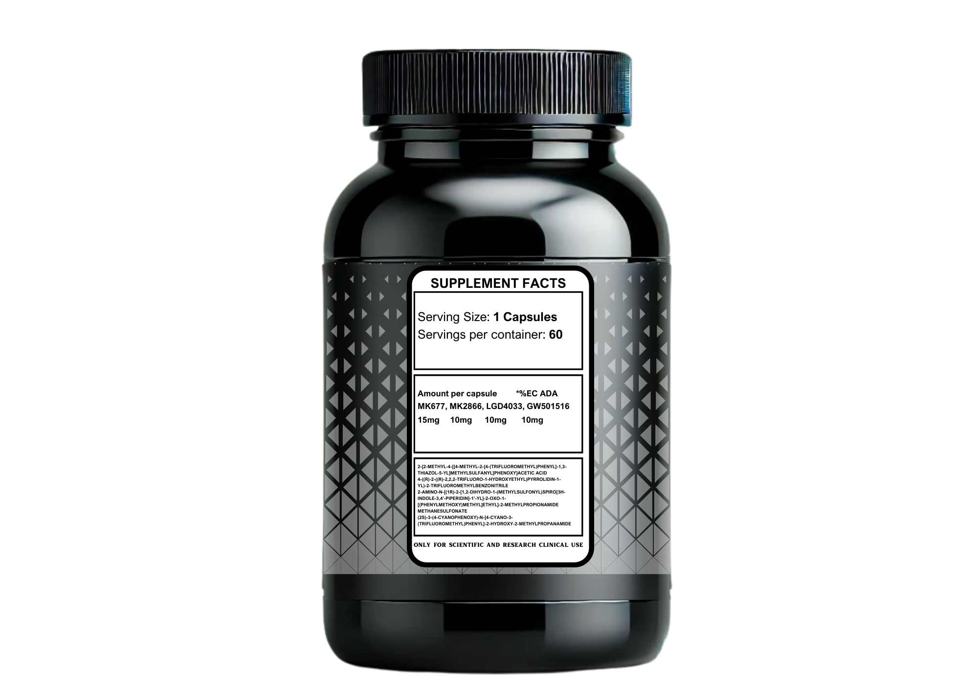 Grindlab Grind Stack - MK677 - MK2866 - LGD4033 - GW501516 | 60 CAPSULES - Image 3
