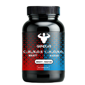 Grindlab Stack - MK-677 + RAD-140 60 CAPSULES