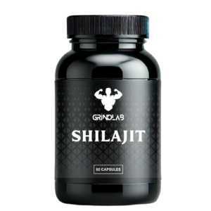 GrindLab Shilajit – Natural Energy, Vitality & Performance Booster 60 CAPSULES