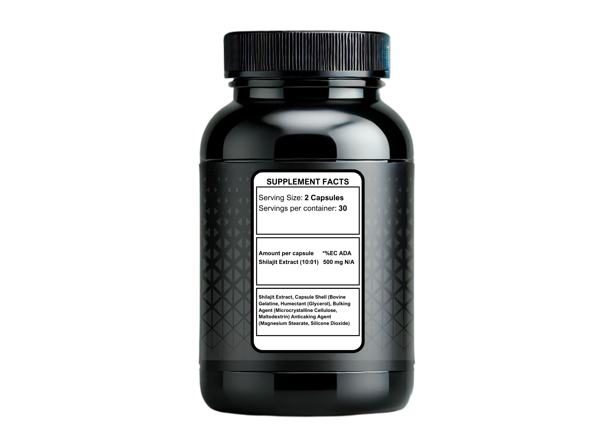 GrindLab Shilajit – Natural Energy, Vitality & Performance Booster 60 CAPSULES - Image 3