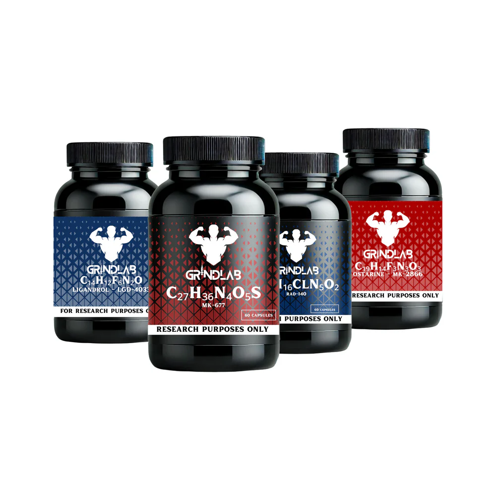 MUSCLE BUILDING STACK | MK-2866, MK-677, LGD-4033, RAD-140